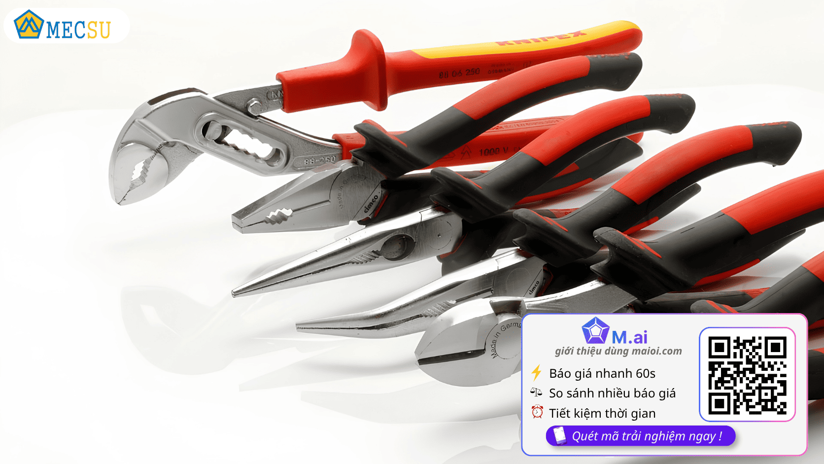Các Loại Kìm Cắt Phổ Biến Nhất Hiện Nay 